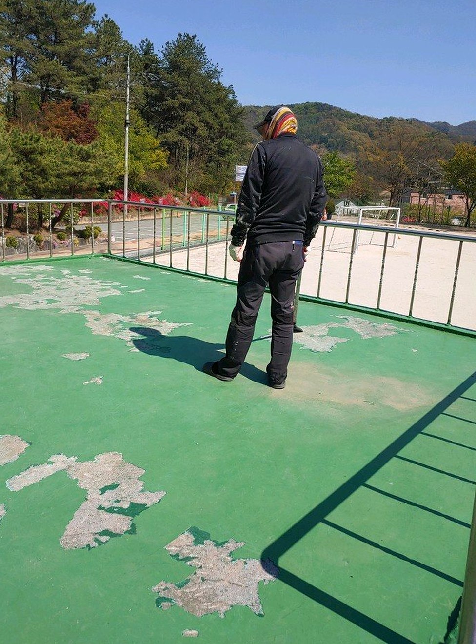 공주 시설물·고소작업 - 시설물 도장 작업